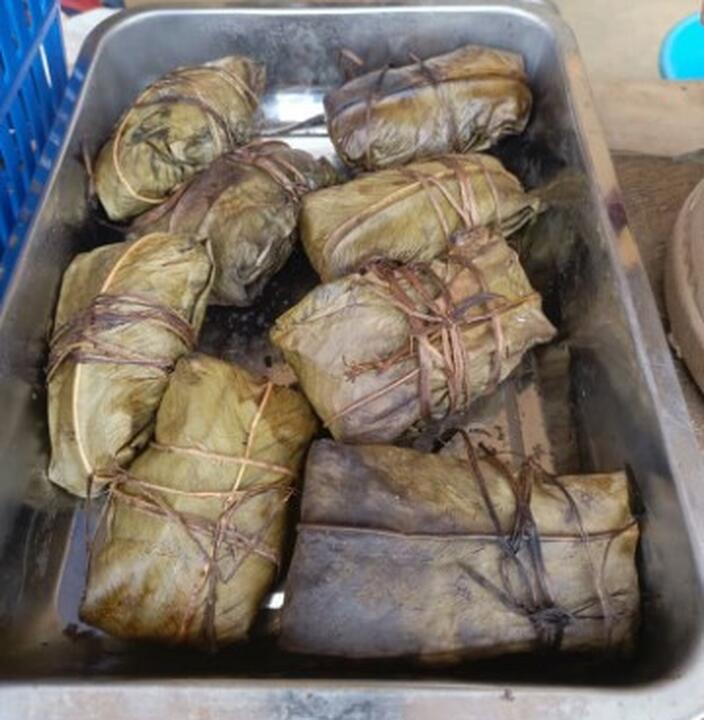 Mets de feuilles de manioc Mets de feuilles de manioc